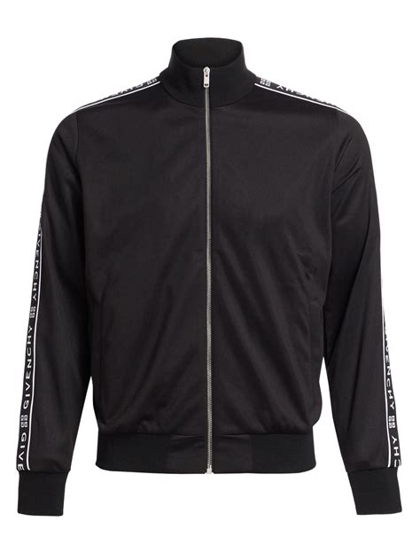 givenchy track jacket with logo taping